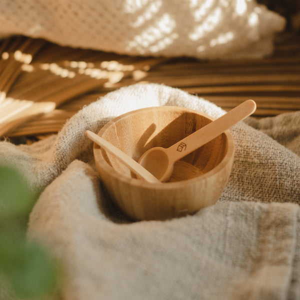 Bamboo Tools (Bowl, Spoon, Spatula)